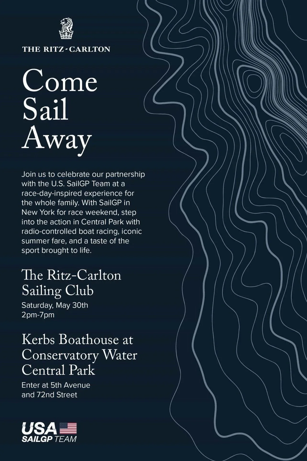  THE RITZ-CARLTON SAILGP RACE DAY, NYC