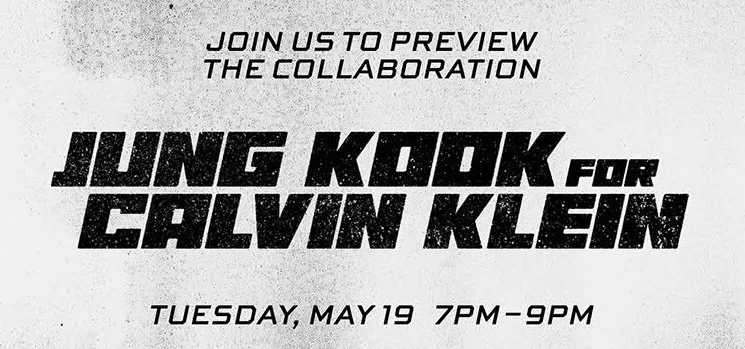 JUNG KOOK X CALVIN KLEIN PREVIEW, LA