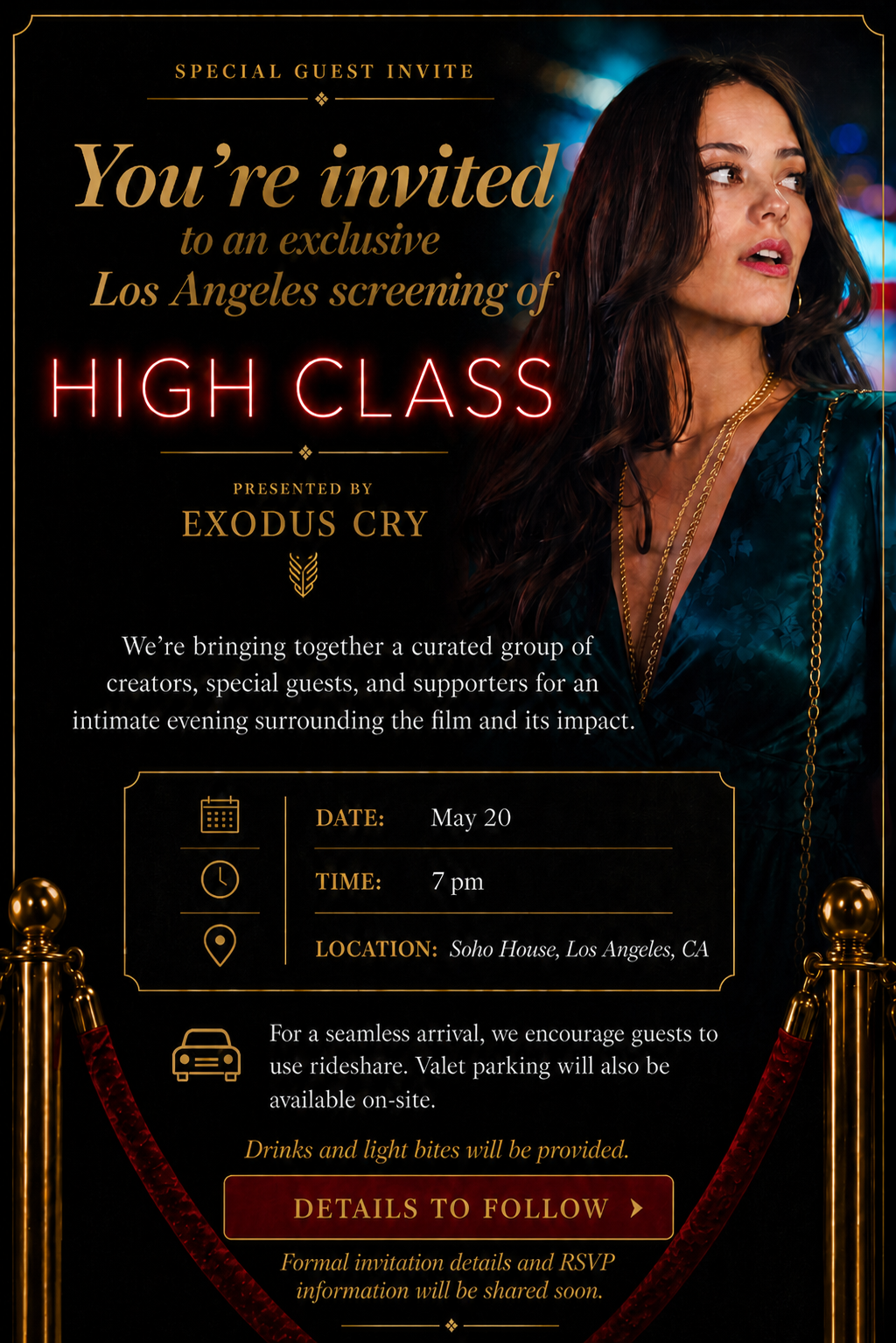 HIGH CLASS PRIVATE SCREENING, LA