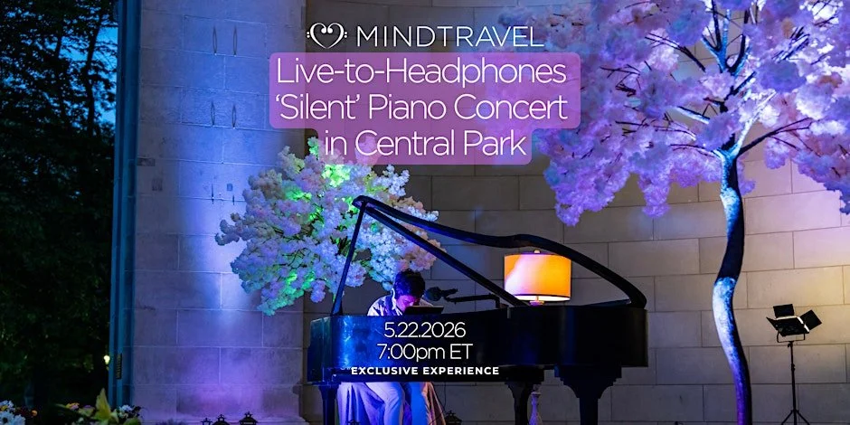 MINDTRAVEL MAY PIANO CONCERT-CENTRAL PARK, NYC
