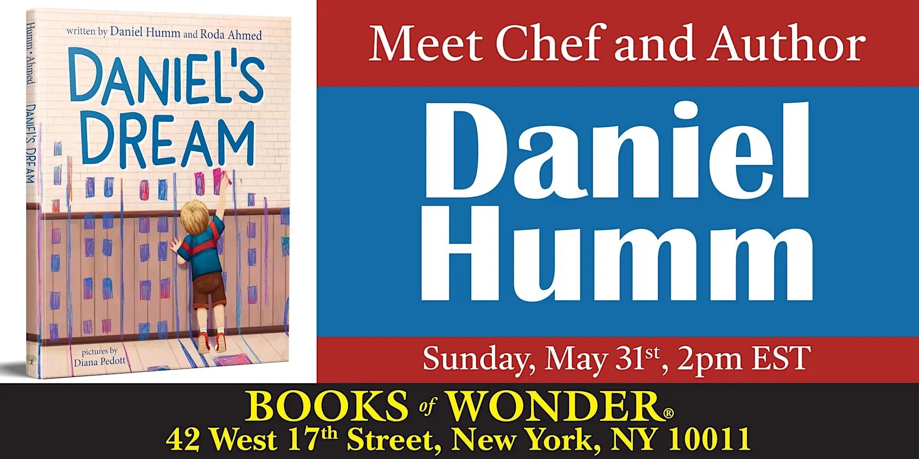 MEET CHEF &amp; AUTHOR DANIEL HUMM, NYC