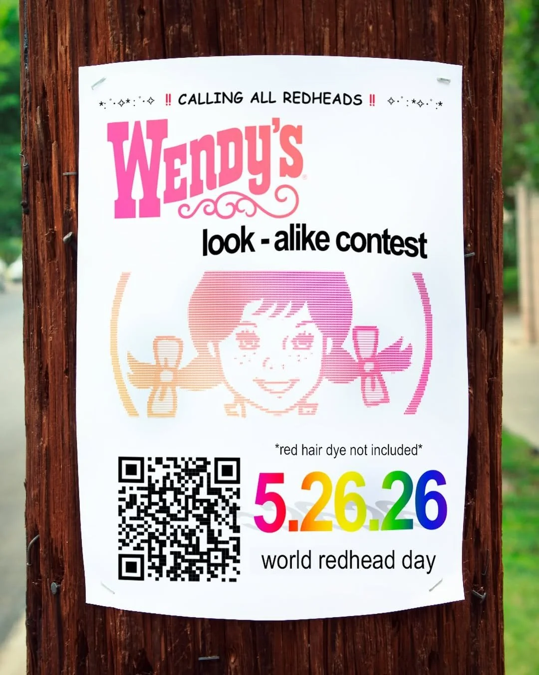 WENDY'S LOOK-ALIKE CONTEST, NYC