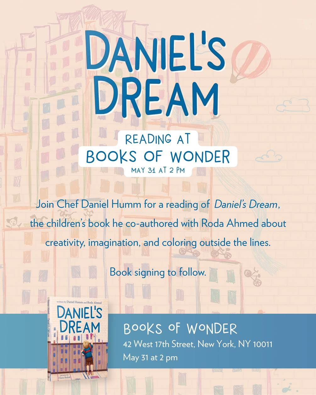 MEET CHEF &amp; AUTHOR DANIEL HUMM, NYC