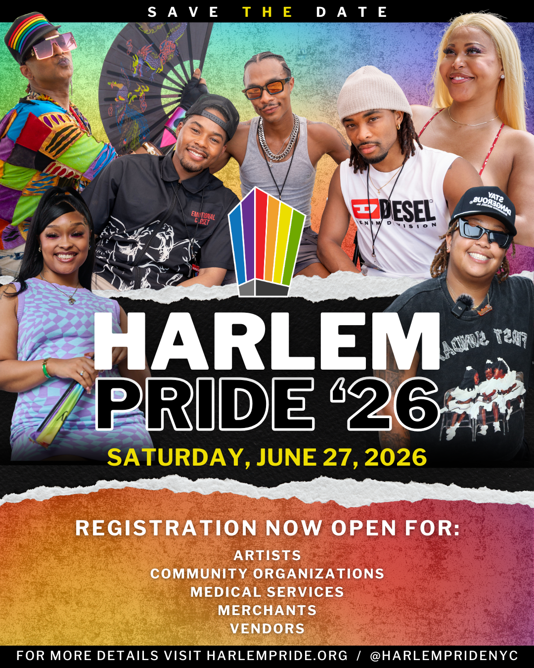HARLEM PRIDE 2026 CELEBRATION DAY, NYC