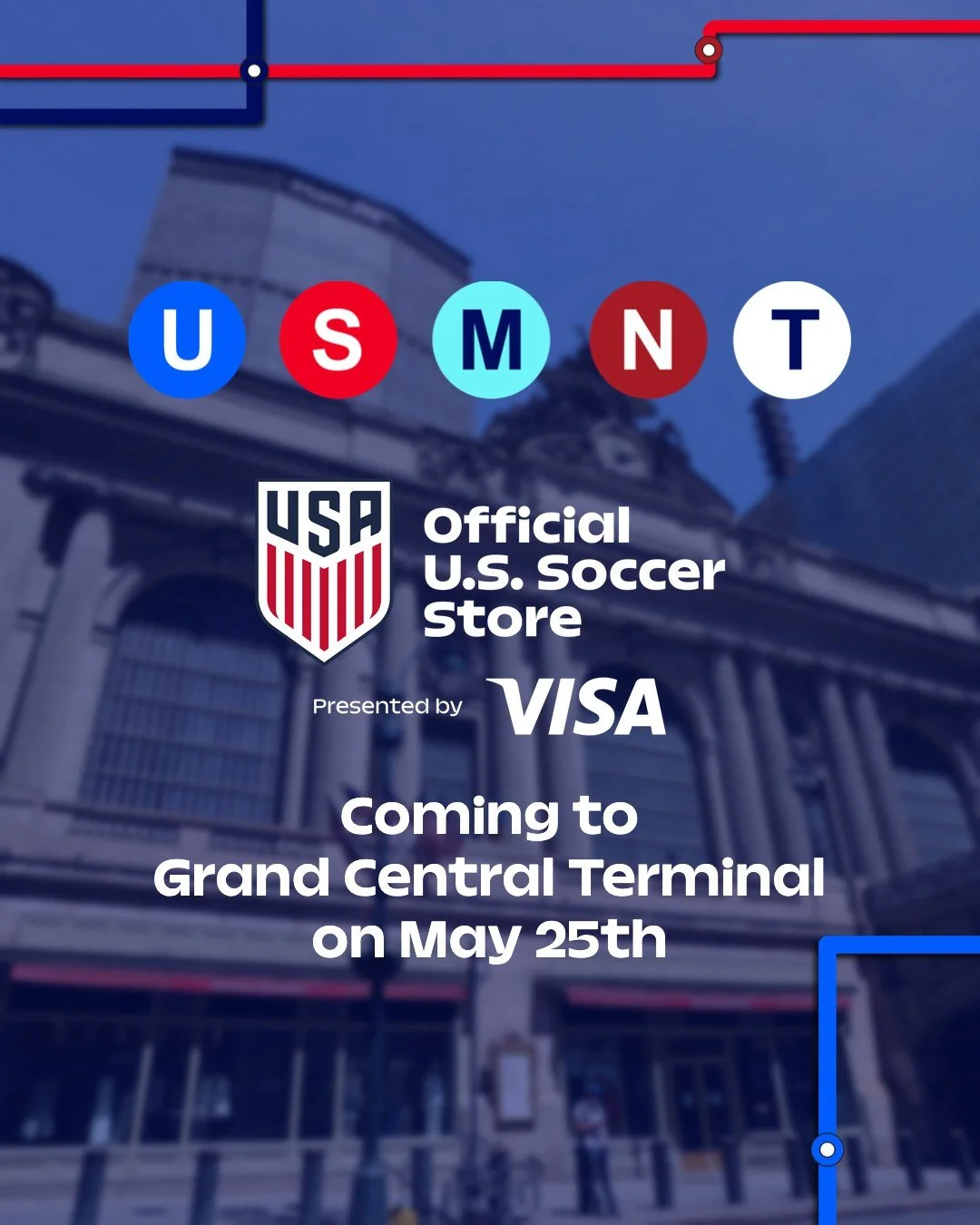 US SOCCER STORE POP-UP, NYC