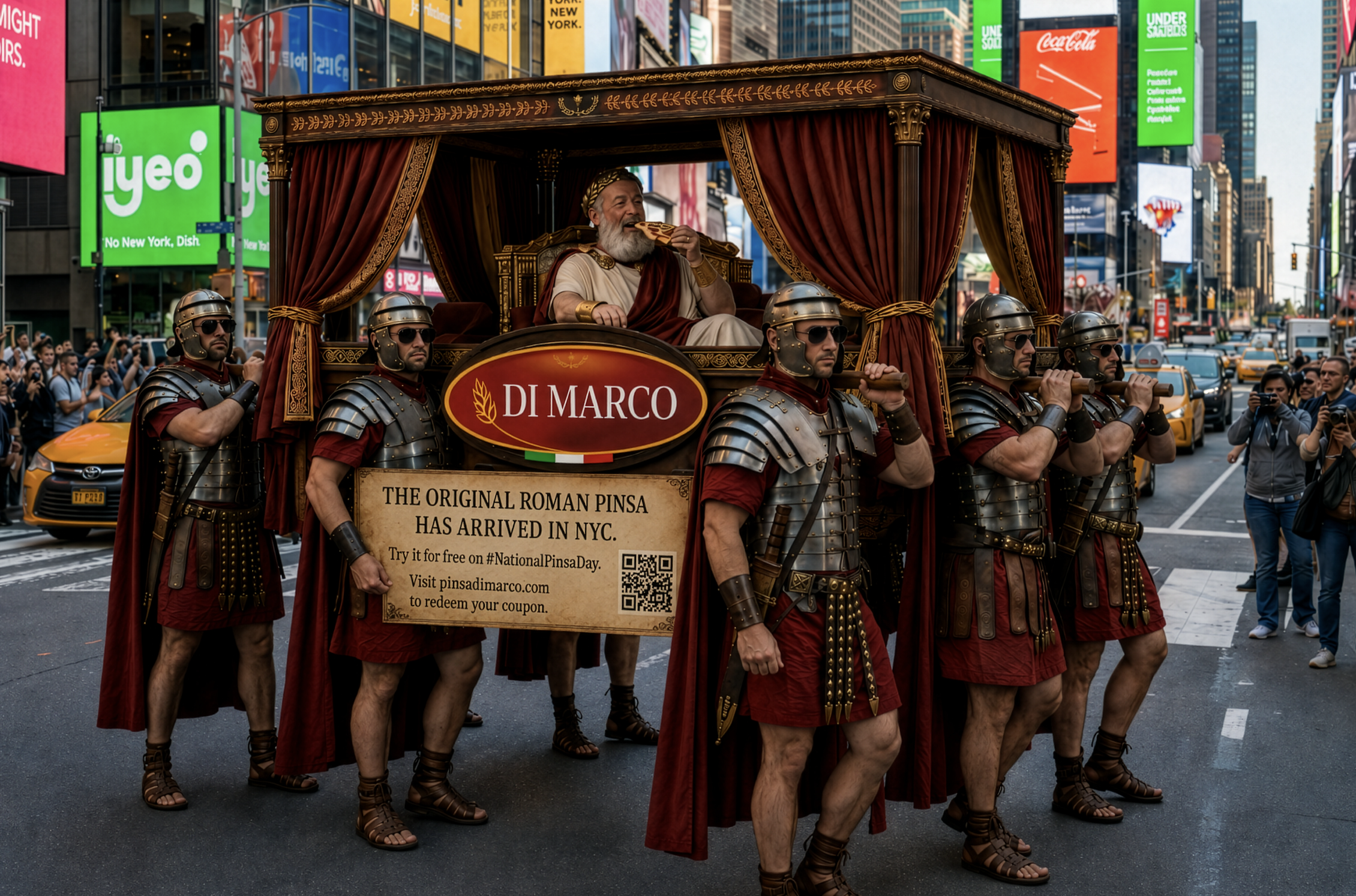 NATIONAL PINSA DAY WITH DI MARCO, NYC