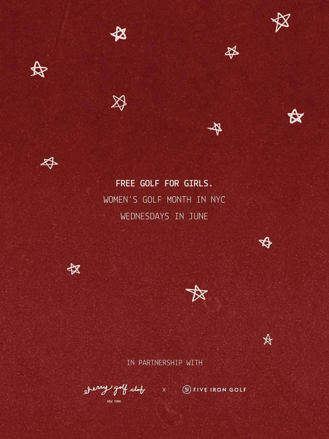 CELEBRATE WOMEN'S GOLF MONTH WITH CHERRY GOLF, NYC
