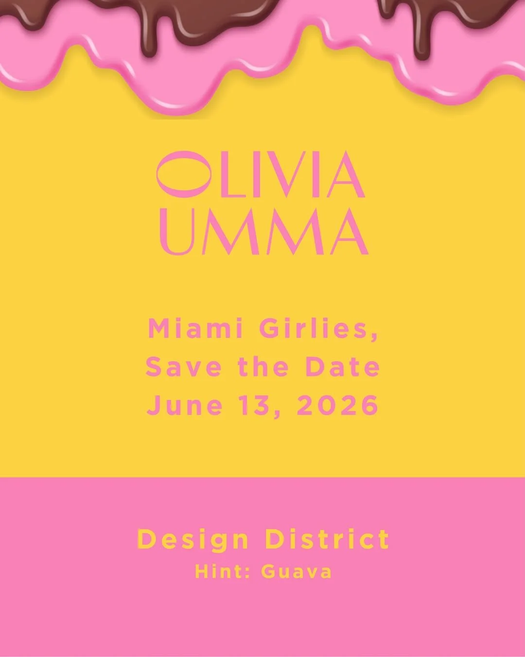 OLIVIA UMMA GUAVA POP-UP, MIAM