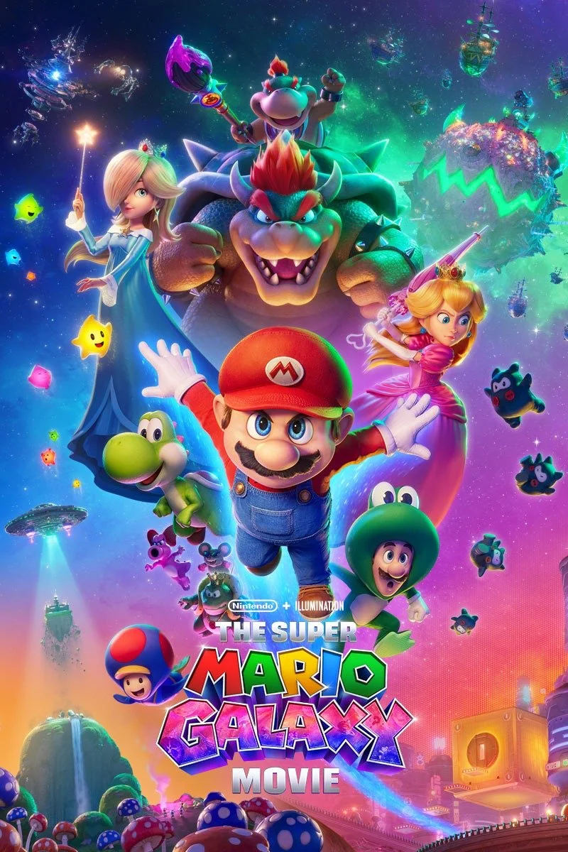 THE SUPER MARIO GALAXY MOVIE DIGITAL CODE GIVEAWAY, NYC