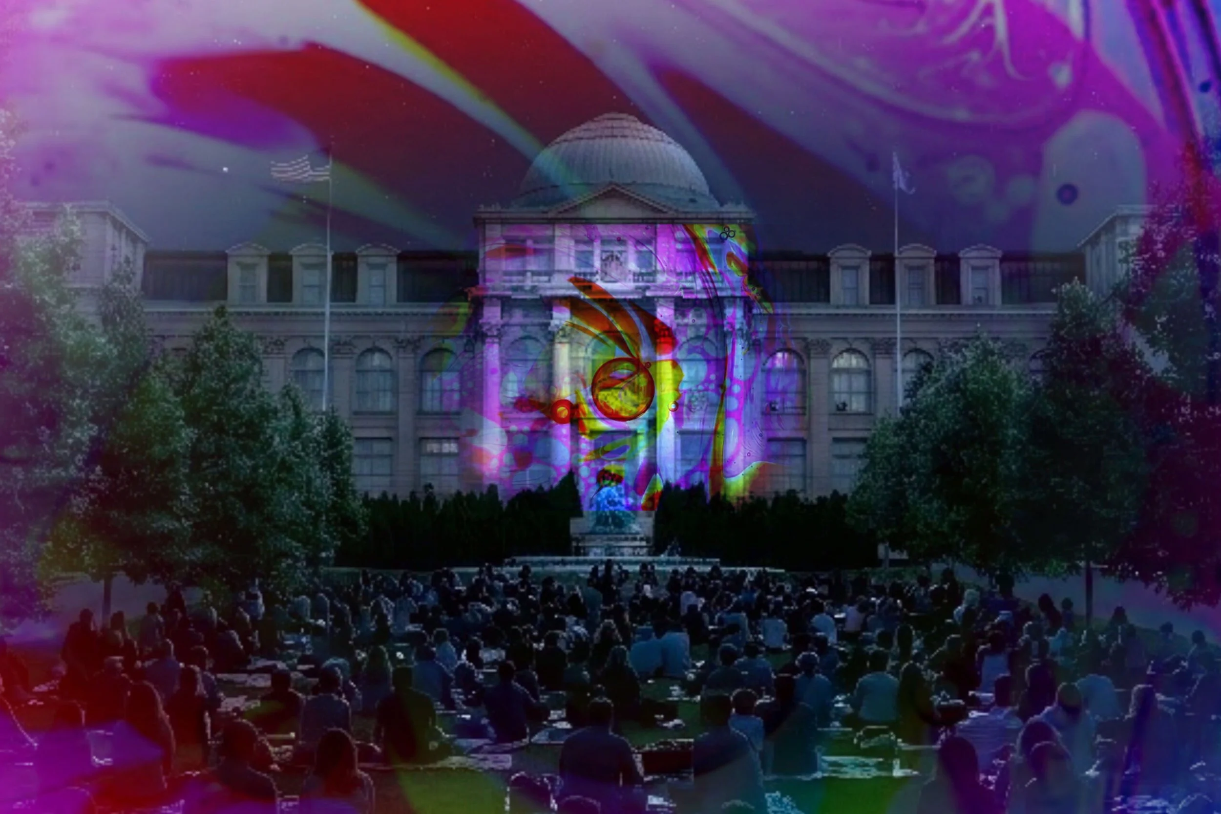 NEW YORK BOTANICAL GARDEN 'LIQUID LIGHT' SHOWS, NYC