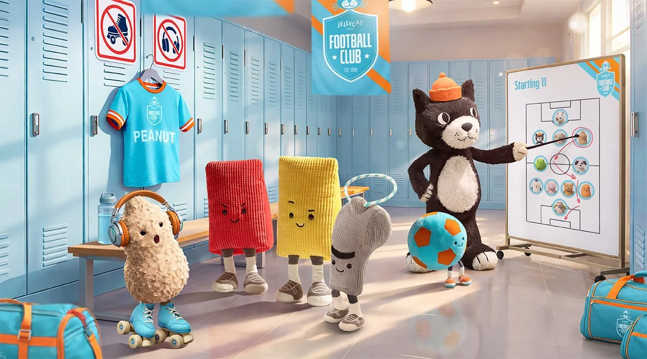 JELLYCAT FOOTBALL CLUB TOUR, NYC