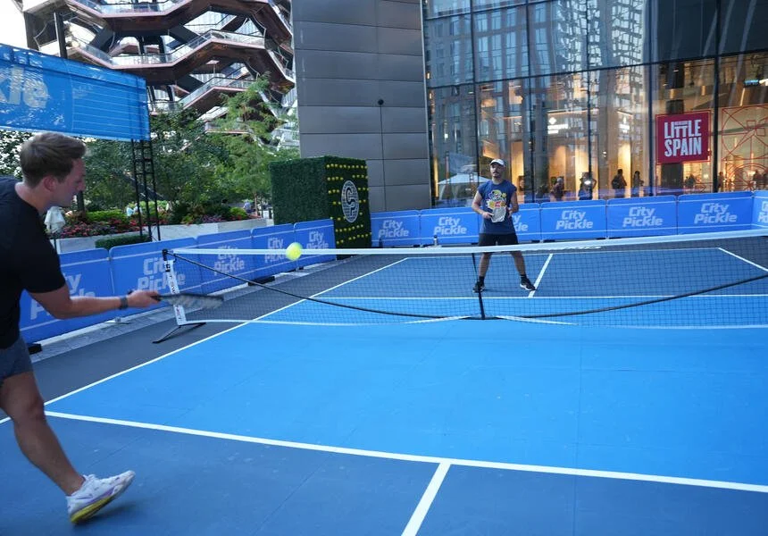BACKYARD AT HUDSON YARDS 'POWER HOUR FOR MIND AND BODY'-CITY PICKLE, NYC