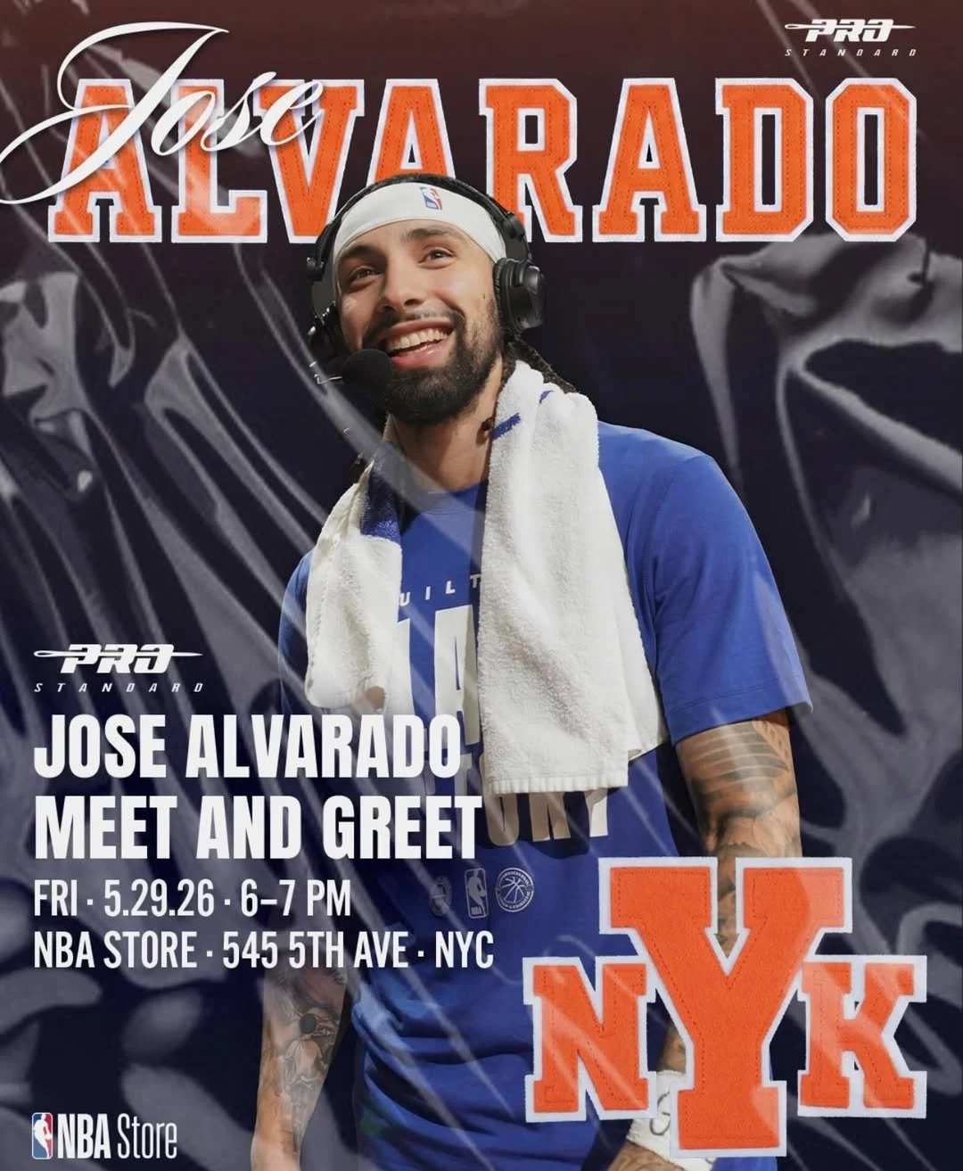 MEET JOSE ALVARADO OF THE NEW YORK KNICKS, NYC