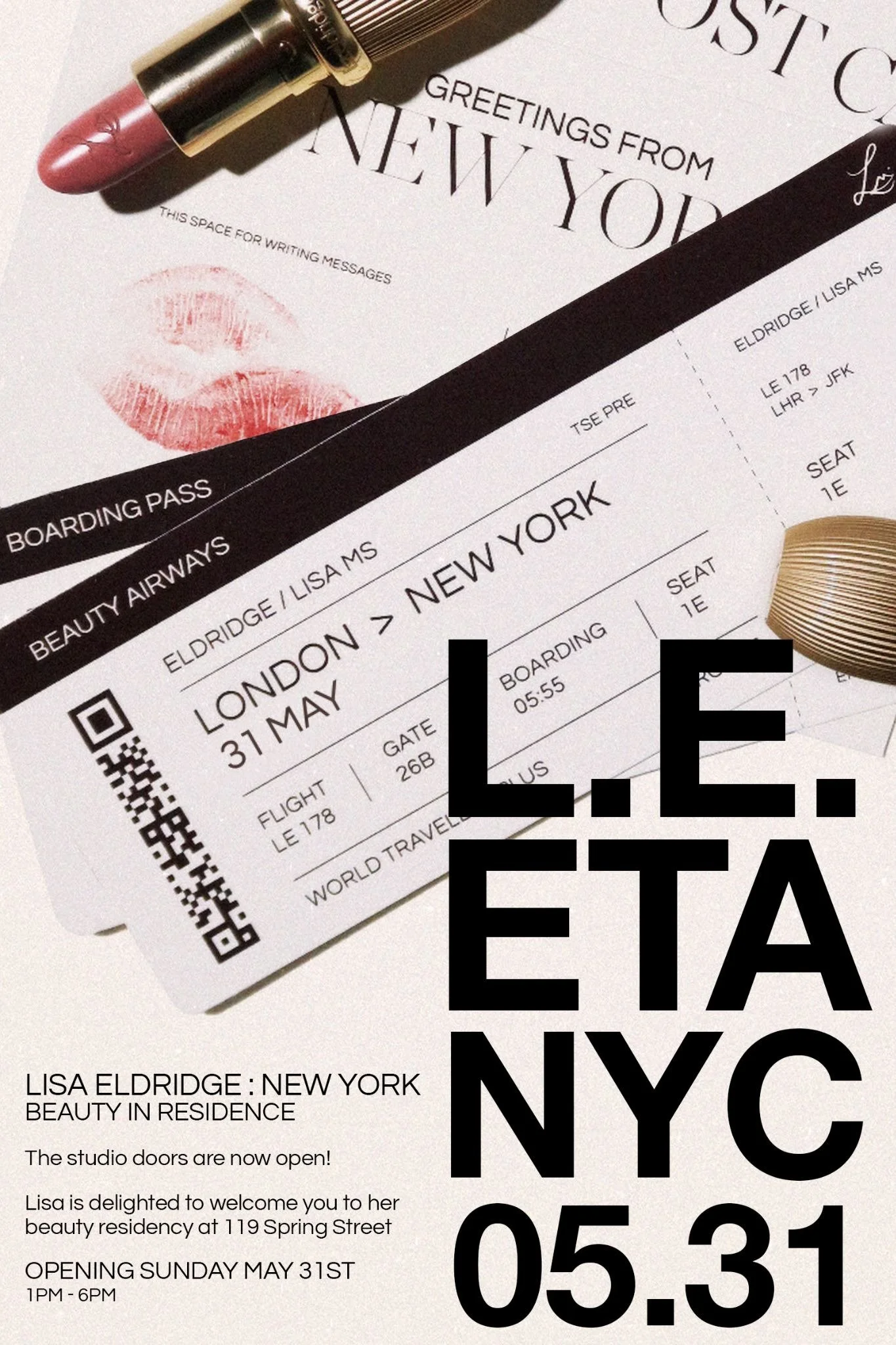 LISA ELDRIDGE SOHO POP-UP, NYC