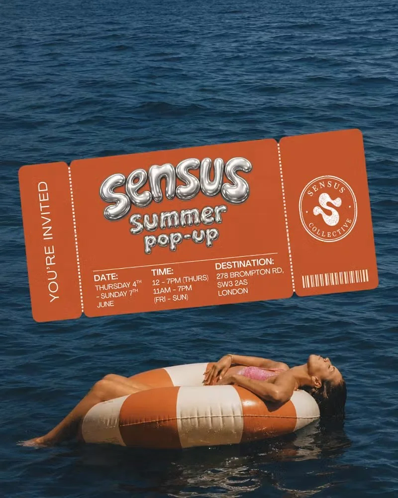 SENSUS COLLECTIVE SUMMER POP-UP, LONDON