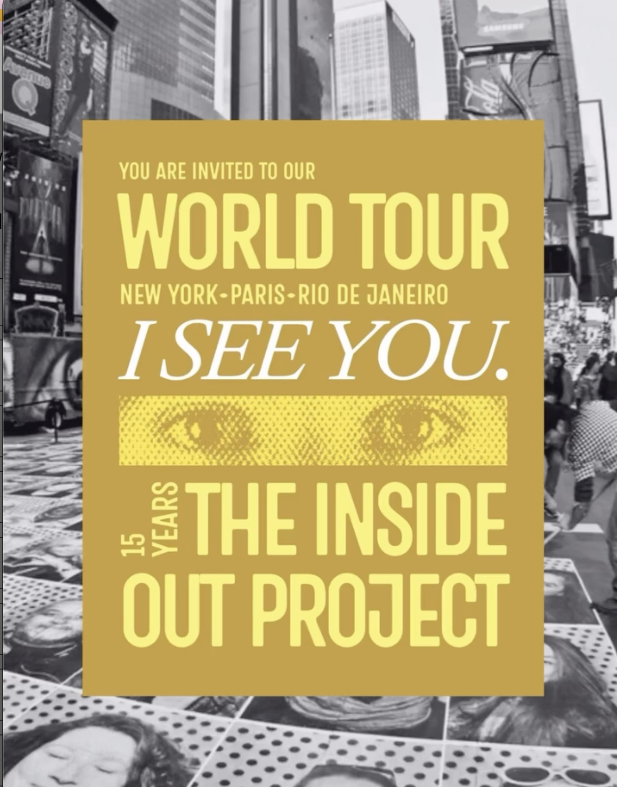 THE INSIDE OUT PROJECT PHOTOBOOTH WORLD TOUR, NYC