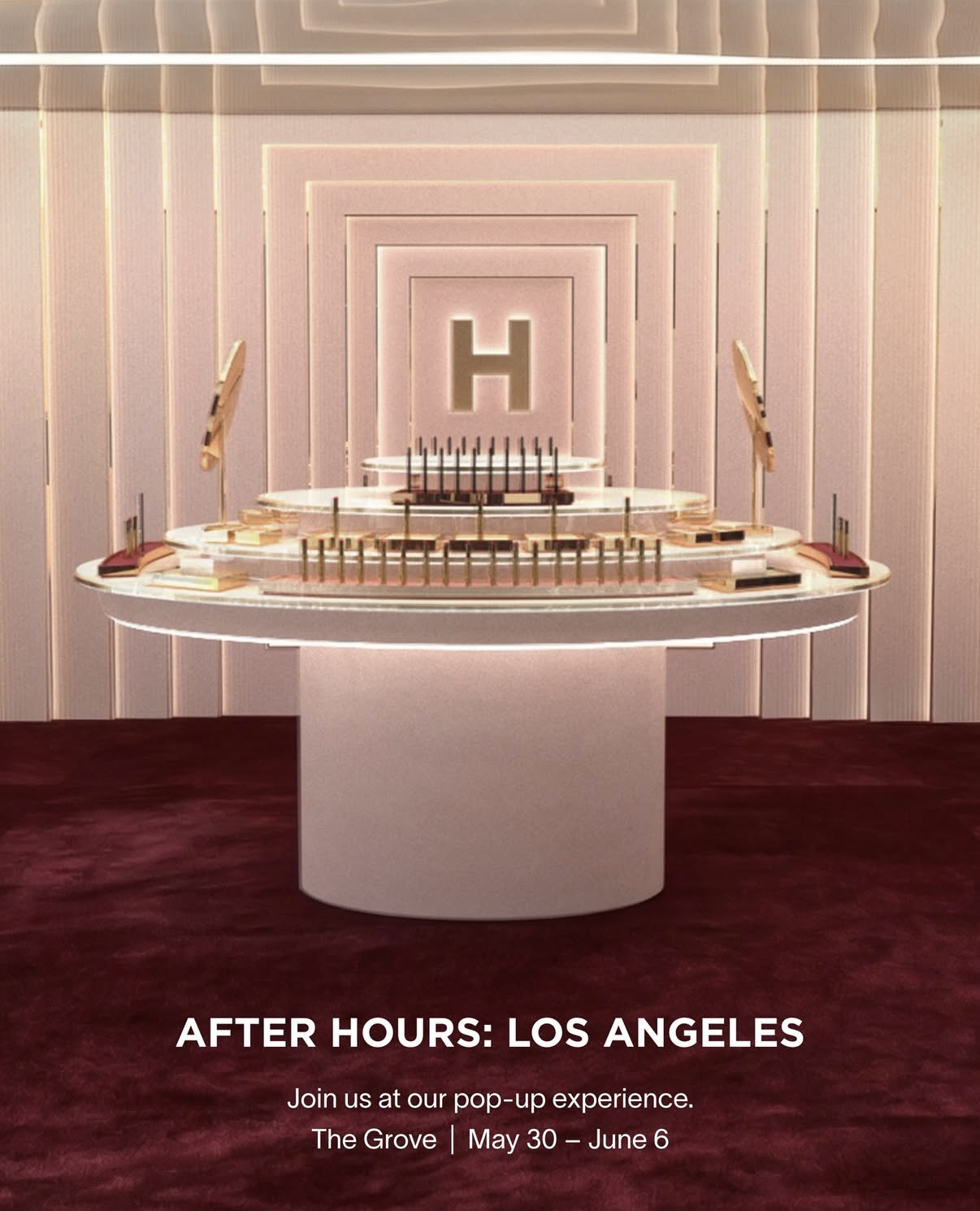 HOURGLASS POP-UP, LA