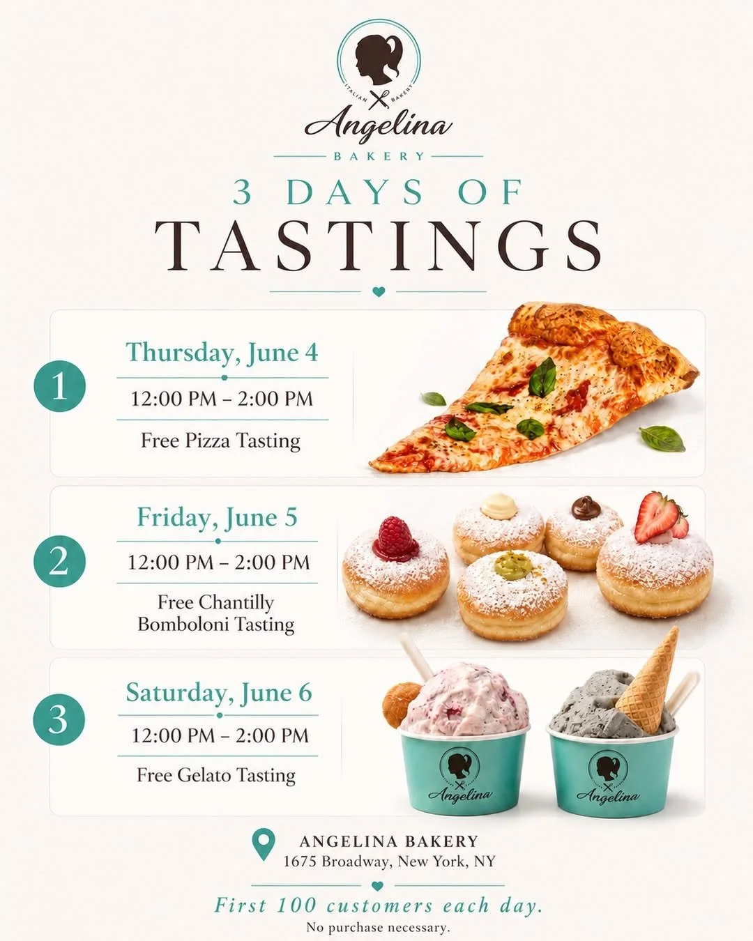 ANGELINA BAKERY TASTINGS, NYC