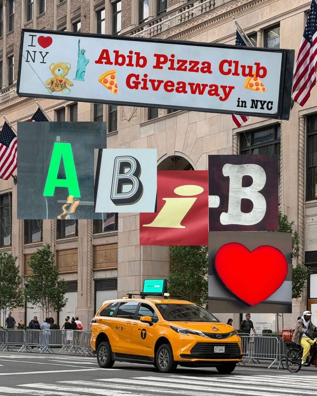 ABIB PIZZA CLUB GIVEAWAY, NYC