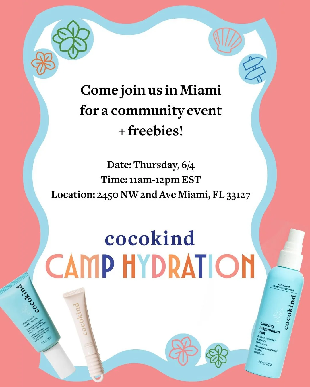 COCOKIND CAMP HYDRATION, MIAMI