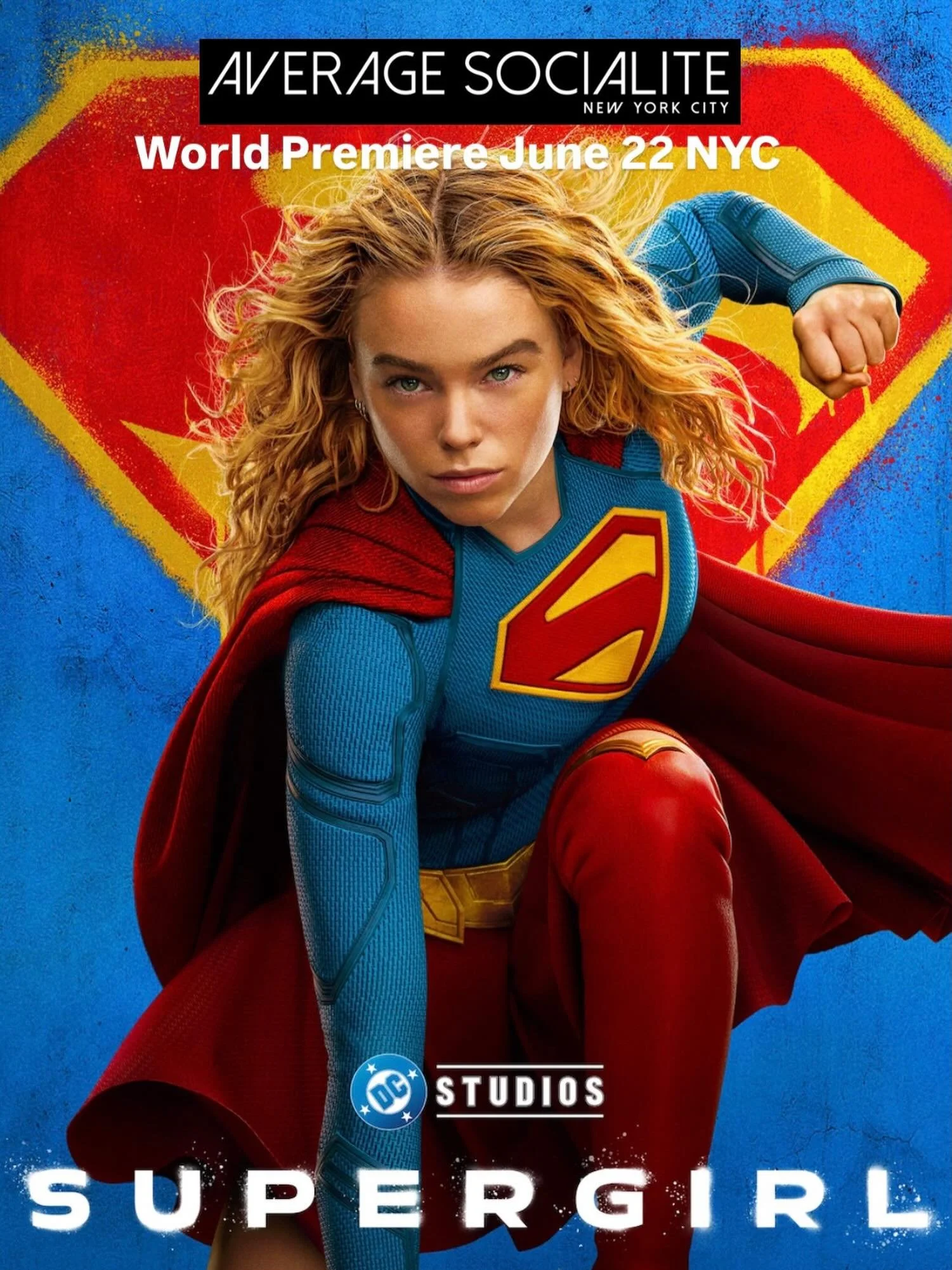🦸🏼&zwj;♀️Want to attend the World Premiere of SUPERGIRL in NYC on June 22? Download the free @averagesocialite App and turn on your notifications for your chance to attend! Winners will receive guaranteed seats at the premiere. 

When an unexpected