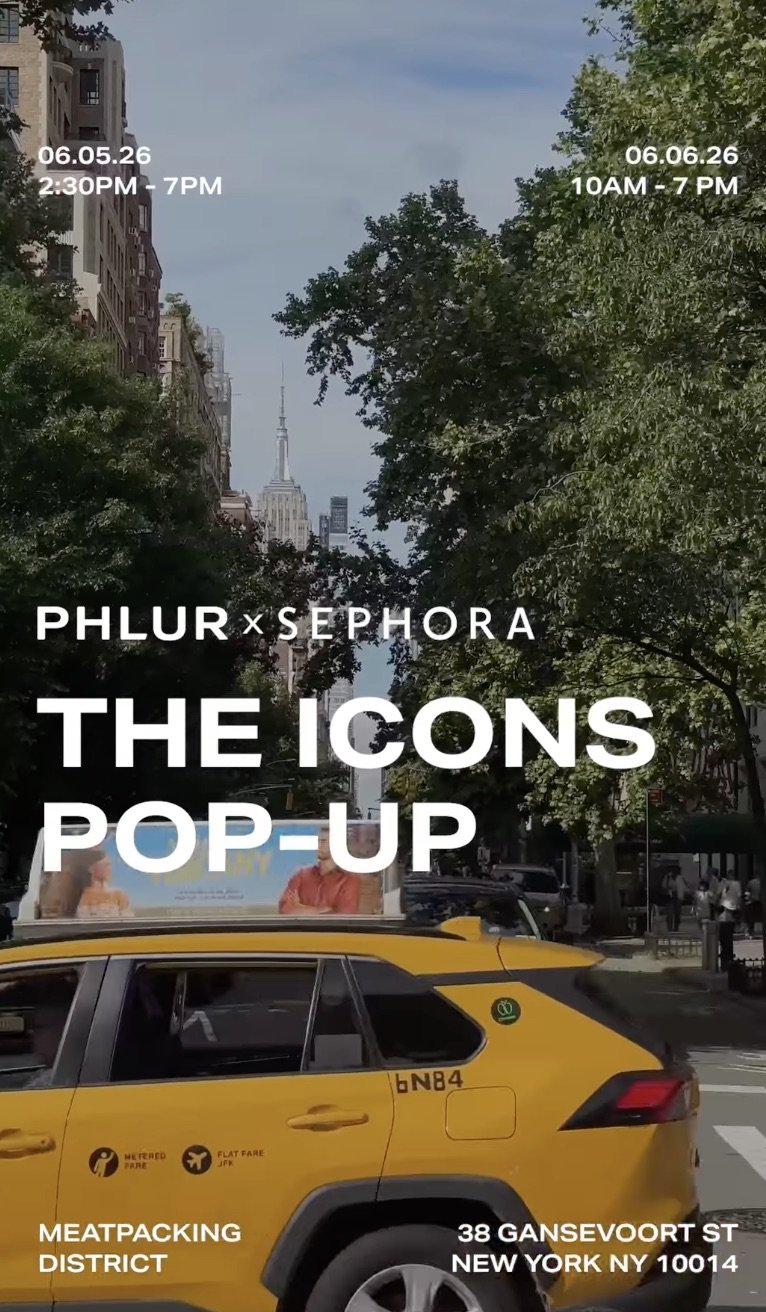 PHLUR X SEPHORA 'THE ICONS' POP-UP, NYC