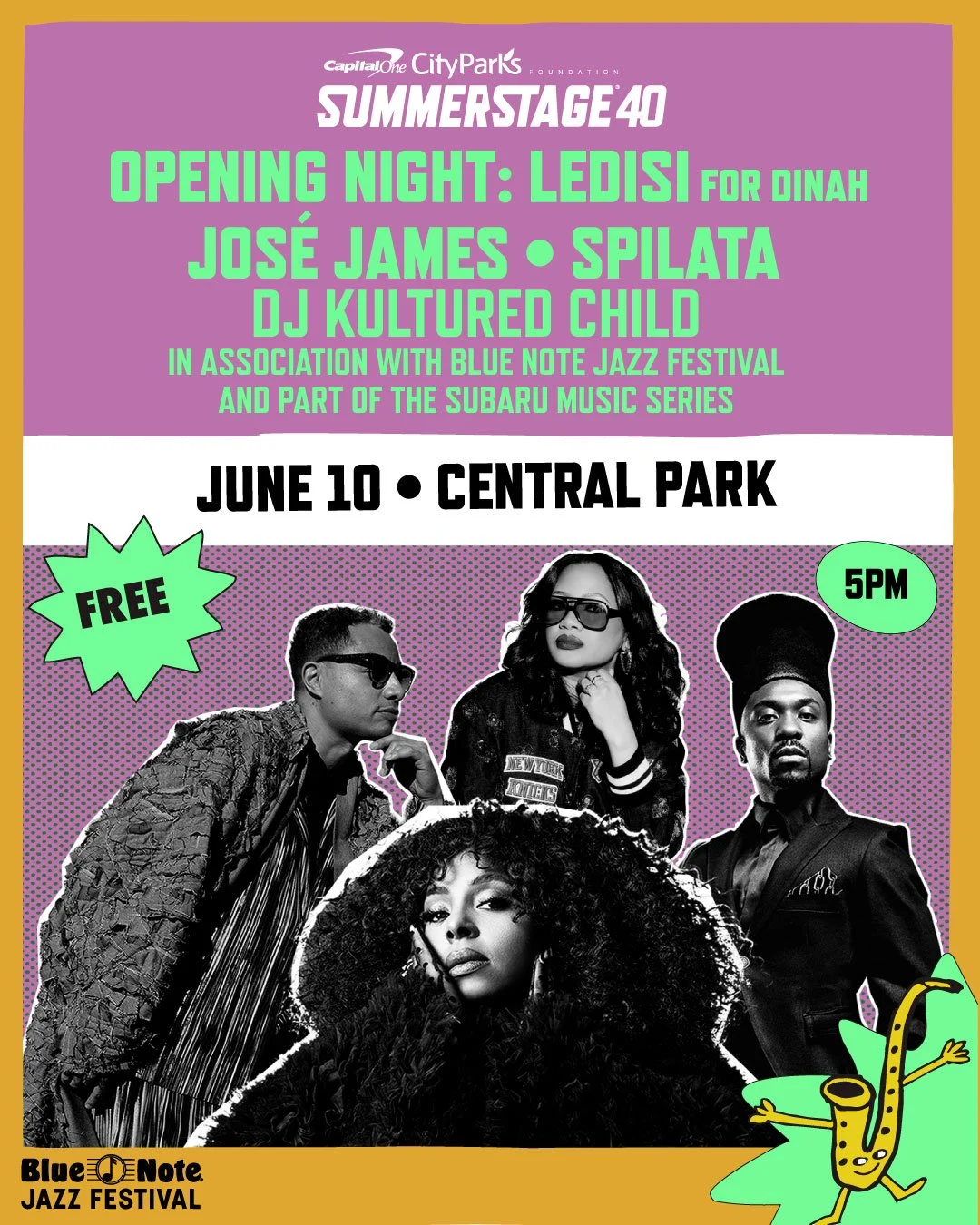 SUMMERSTAGE OPENING NIGHT, NYC