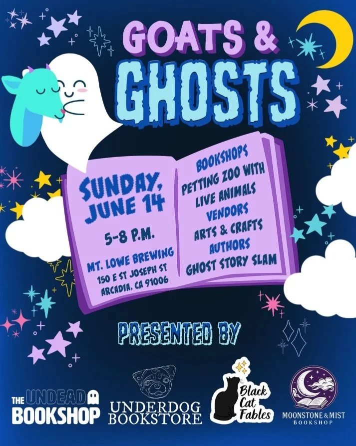 GOATS AND GHOSTS BOOK FAIR, LA