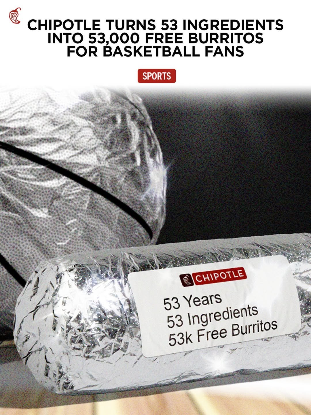 CHIPOTLE NBA FINALS FREE BURRITOS, NATIONWIDE