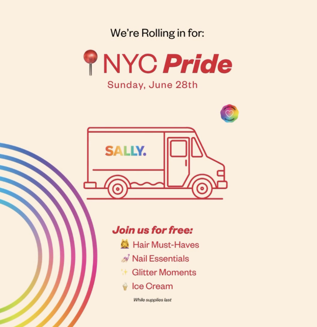 SALLY BEAUTY PRIDE POP-UP, NYC