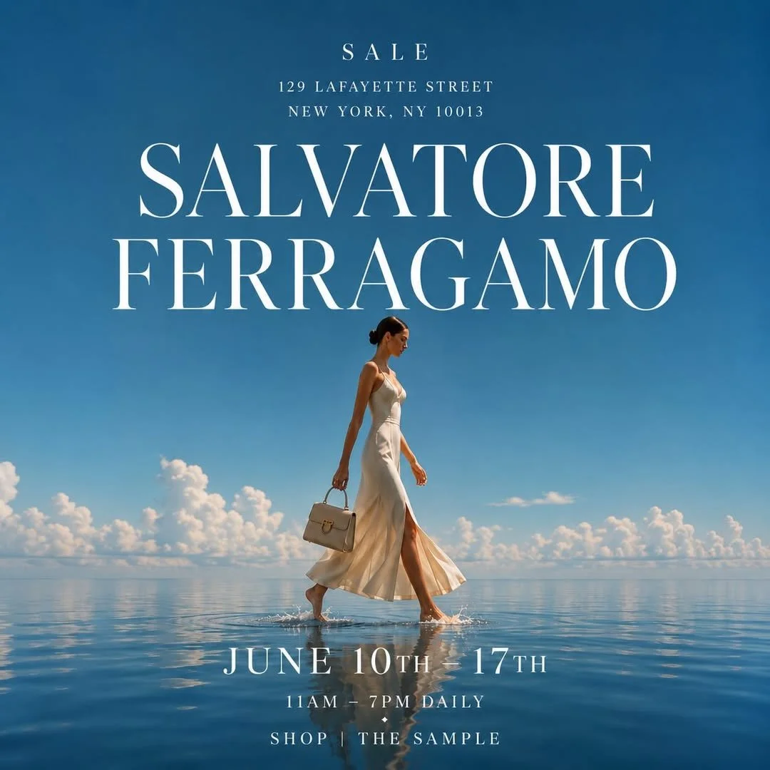 SALVATORE FERRAGAMO SAMPLE SALE, NYC