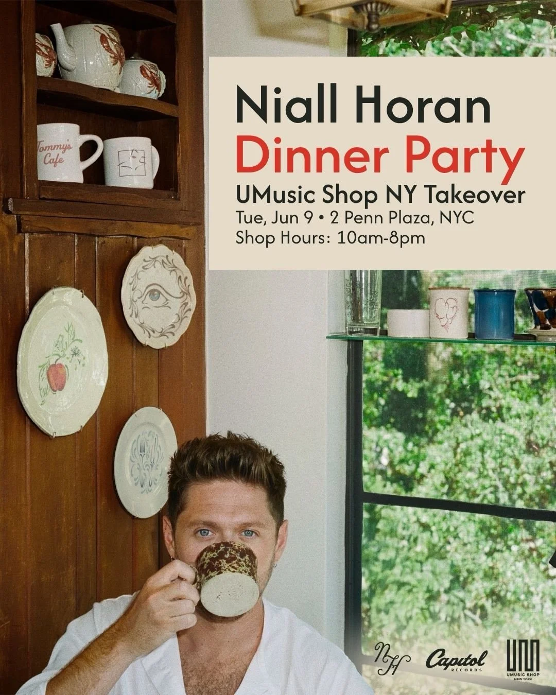 NIALL HORAN 'DINNER PARTY' TAKEOVER, NYC