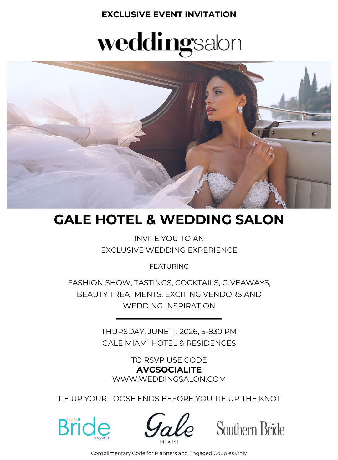 WEDDING SHOWCASE OF THE YEAR, MIAMI