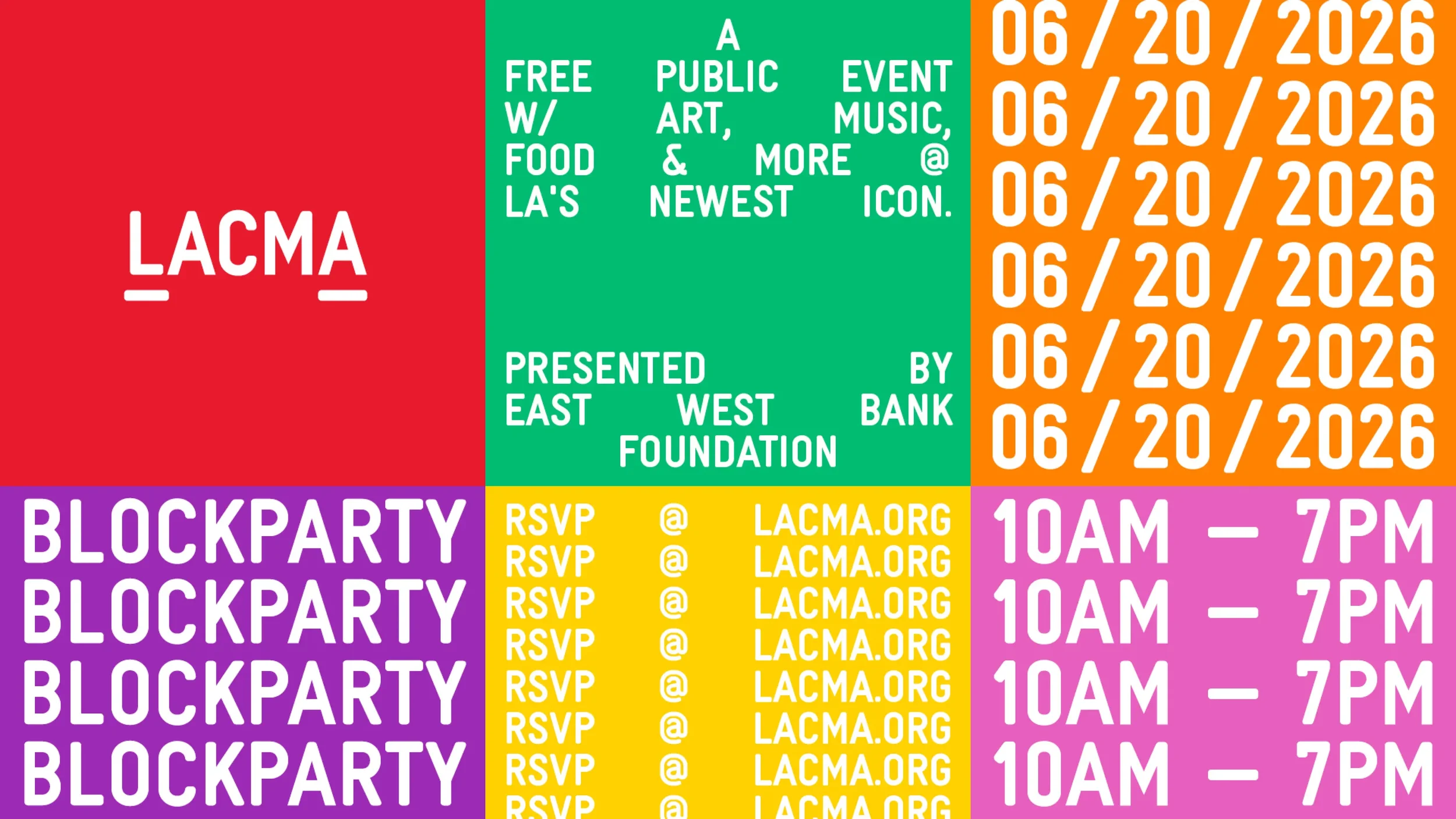 LACMA GRAND OPENING WEEKEND, LA