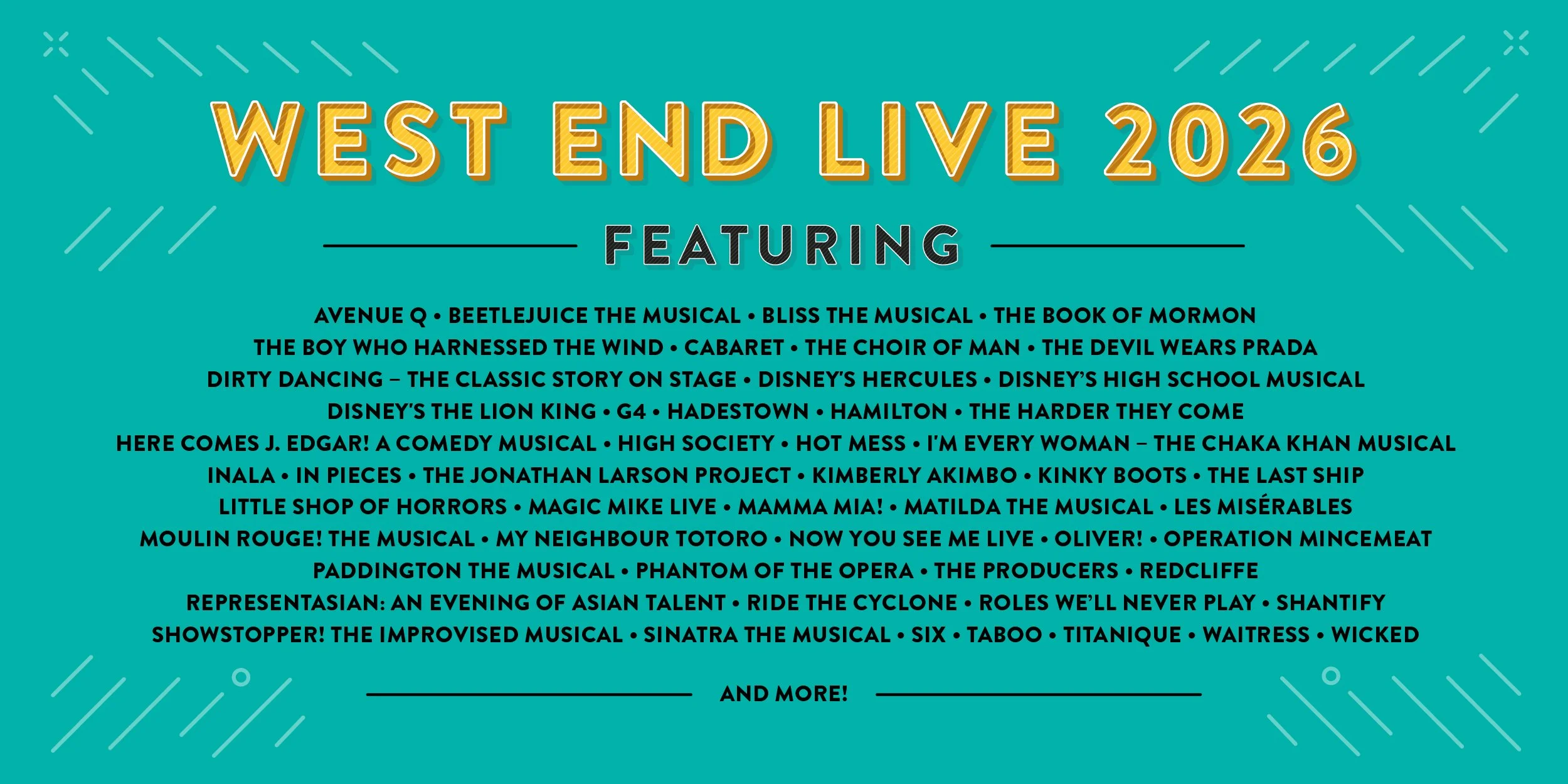 WEST END LIVE, LONDON