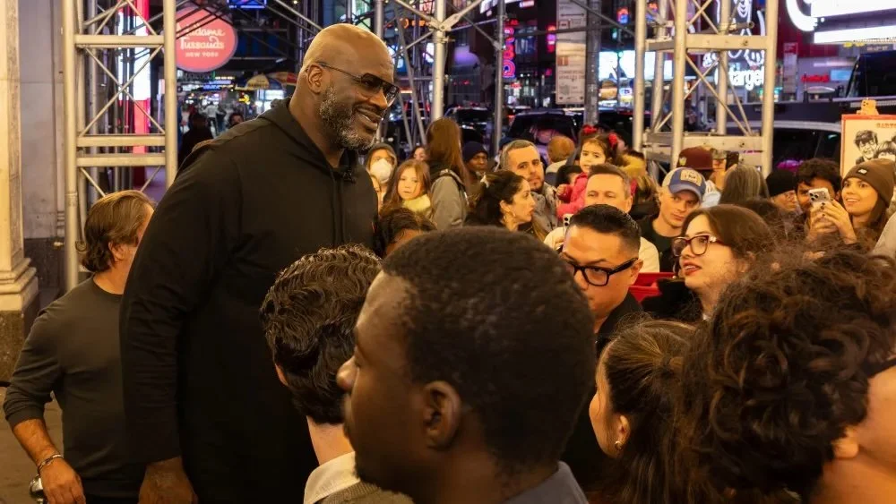 SHAQ APPEARANCE AT TM:RW, NYC