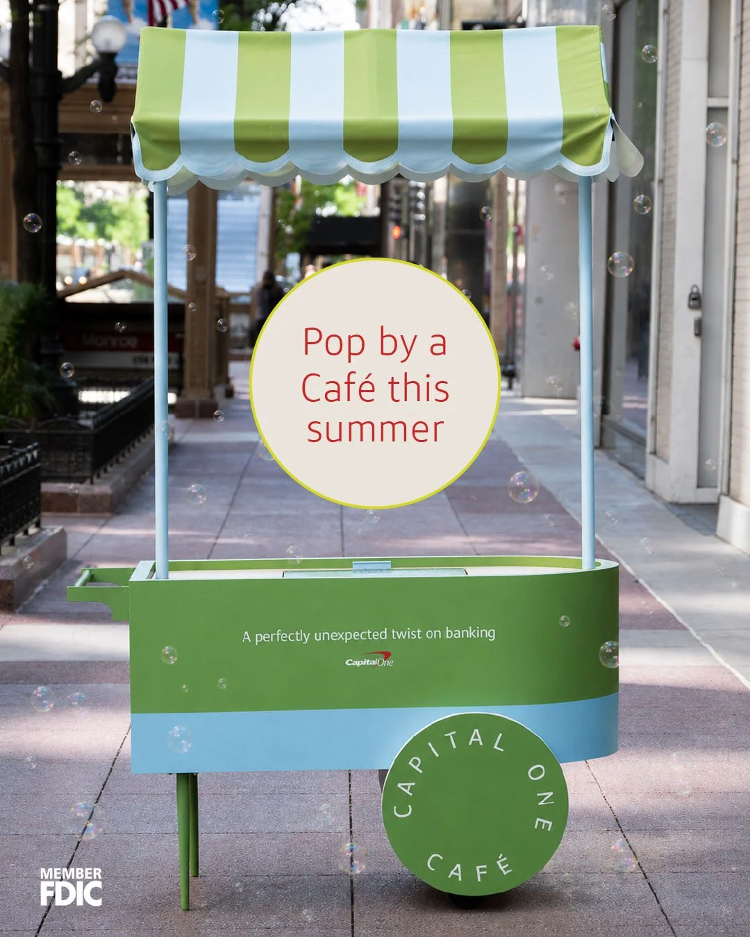 CAPITAL ONE CAFE SUMMER POP-UP-HERALD SQUARE, NYC