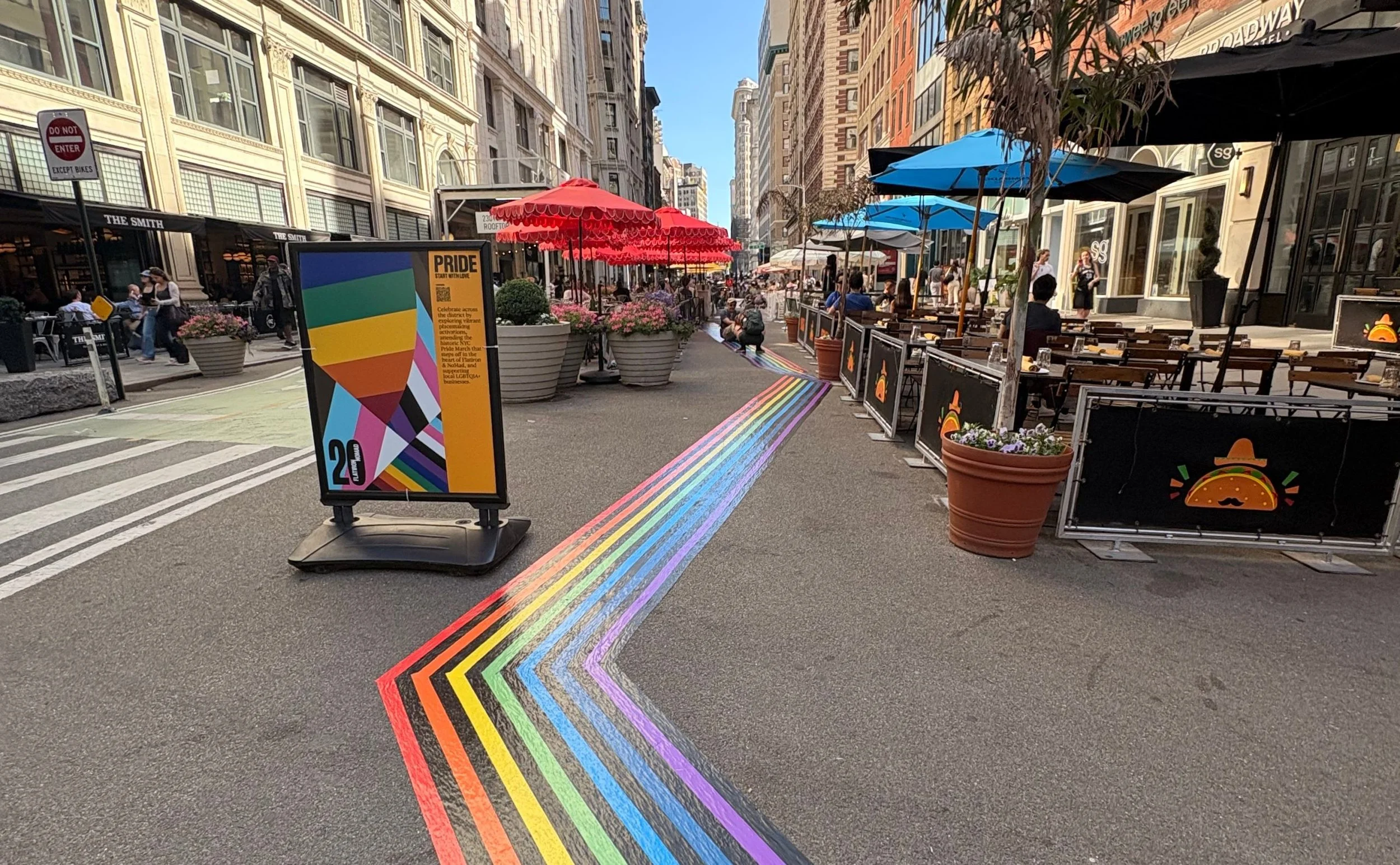 PRIDE 2026: RAINBOW WAY ON BROADWAY, NYC