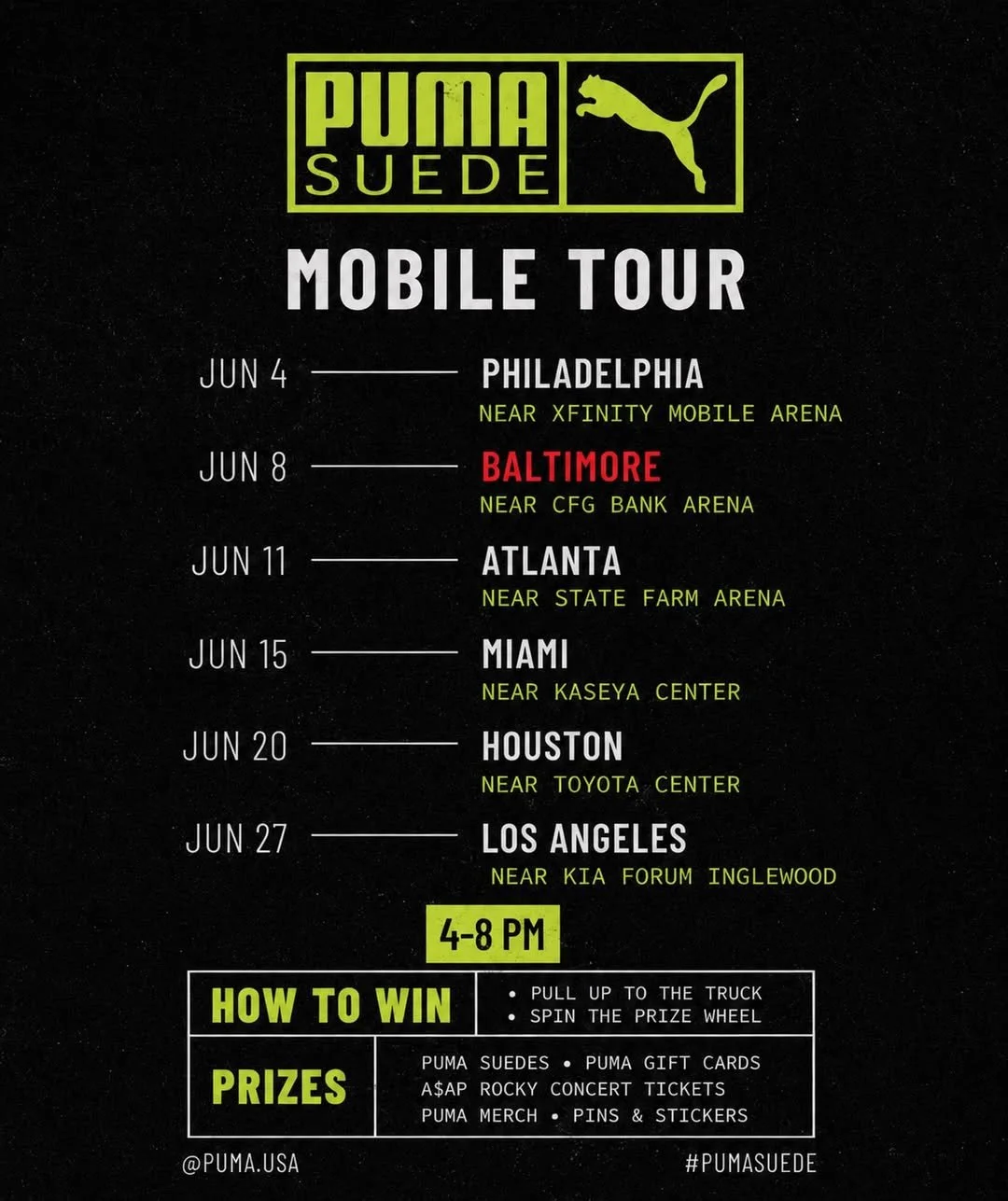 PUMA SUEDE MOBILE TOUR, MIAMI