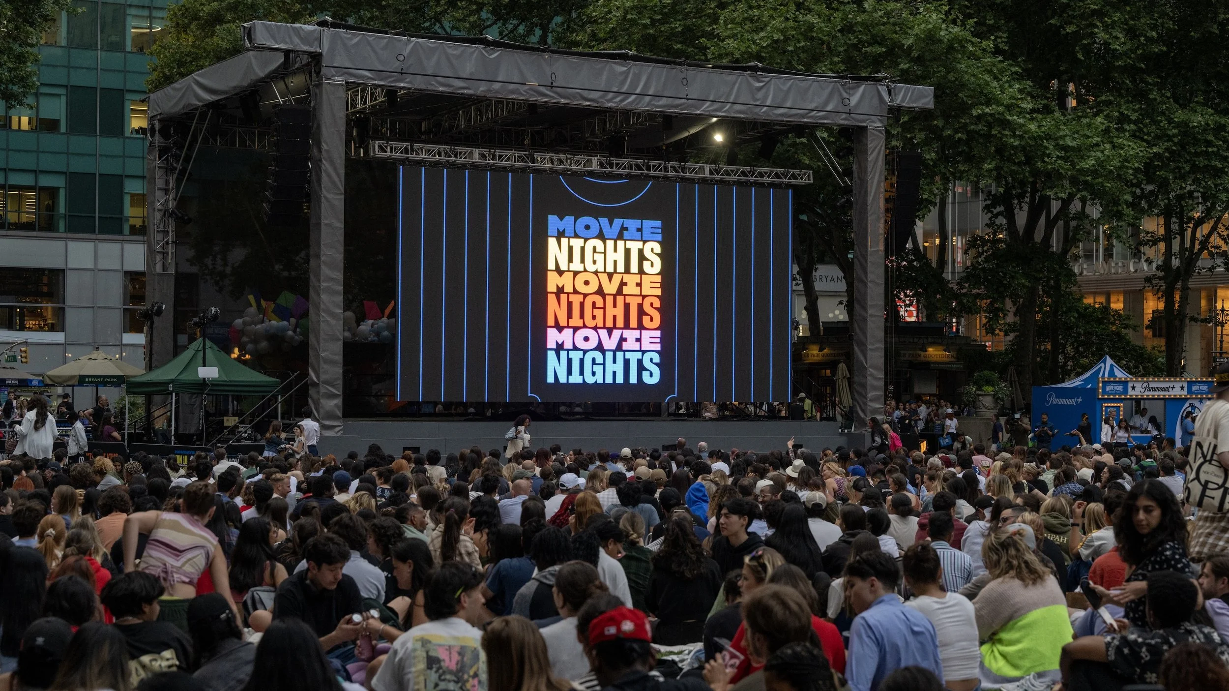 MOVIE NIGHTS AT BRYANT PARK, NYC