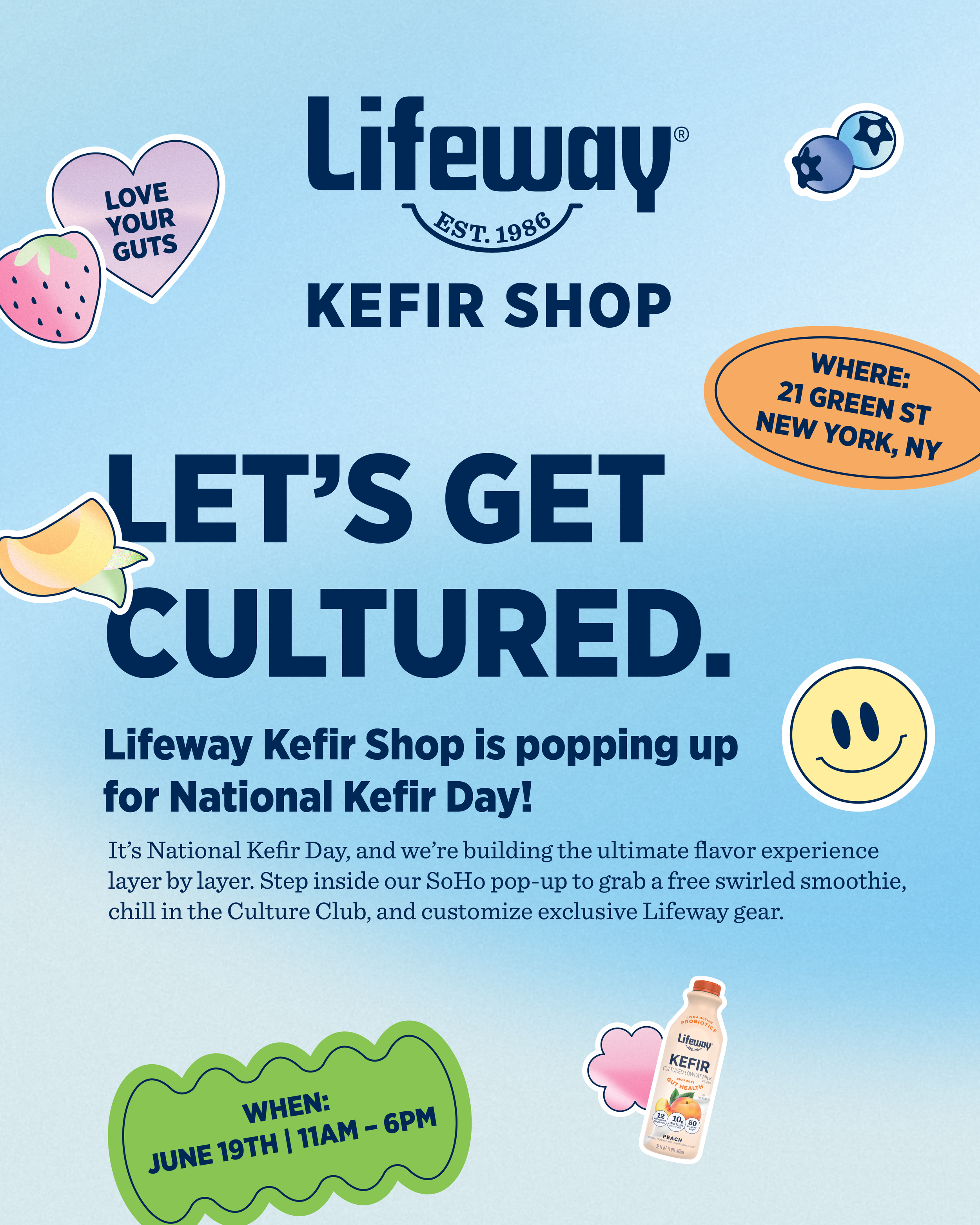 THE LIFEWAY KEFIR SHOP!, NYC