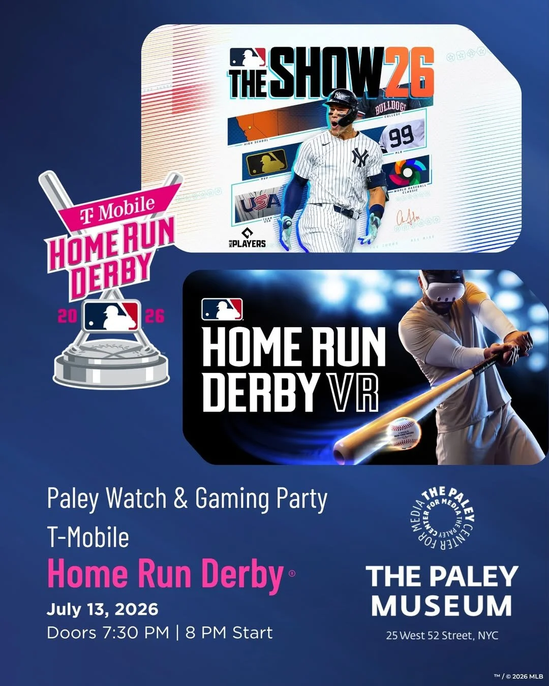 HOME RUN DERBY WATCH &amp; GAMING PARTY, NYC