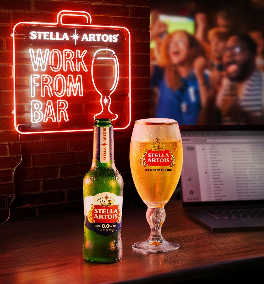 STELLA ARTOIS 'WORK FROM BAR', NYC