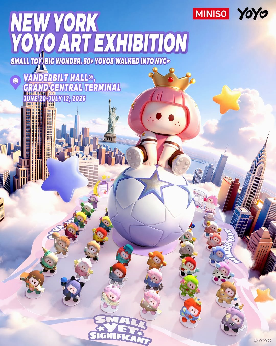 MINISO YOYO ART EXHIBITION, NYC
