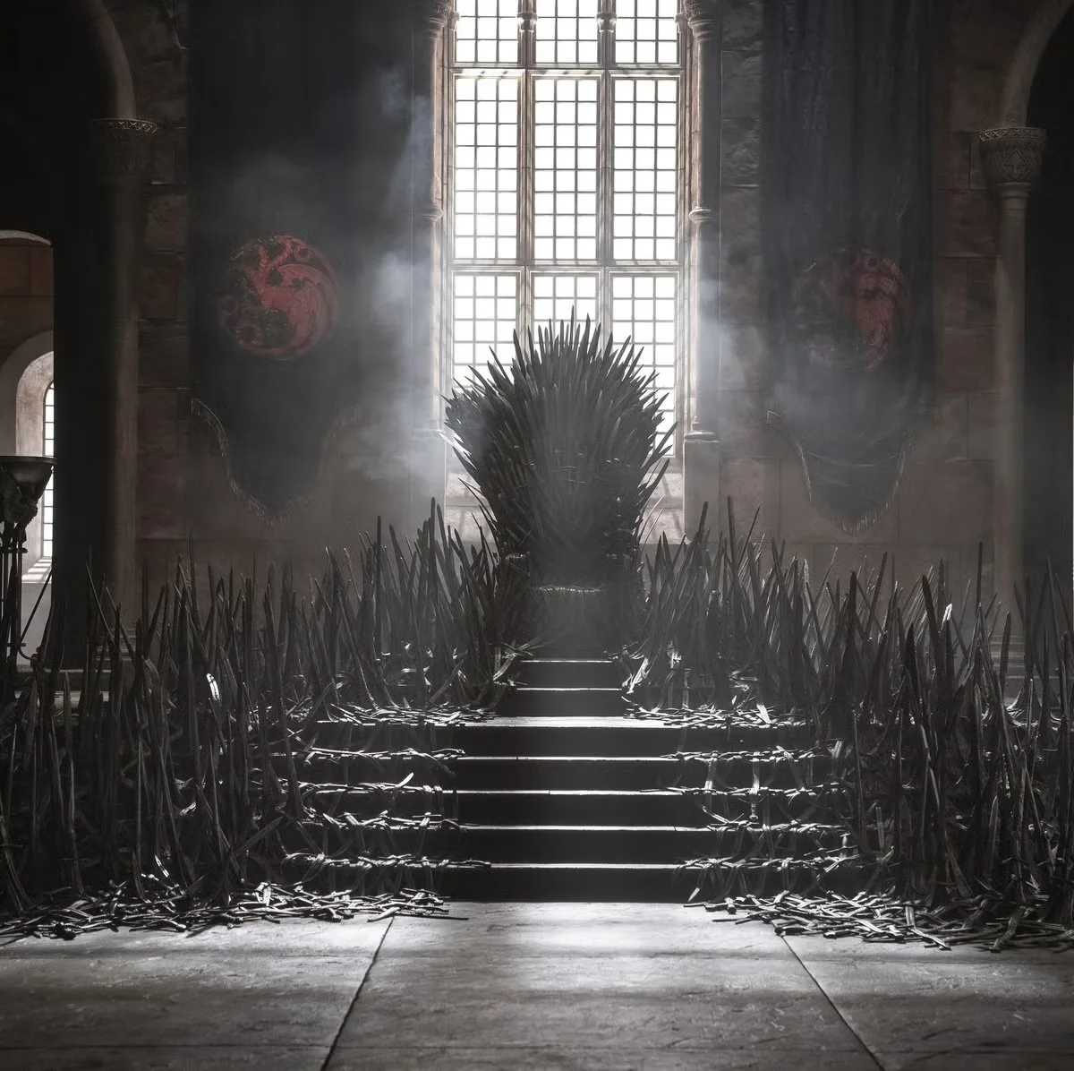 HOUSE OF DRAGONS IRON THRONE, NYC