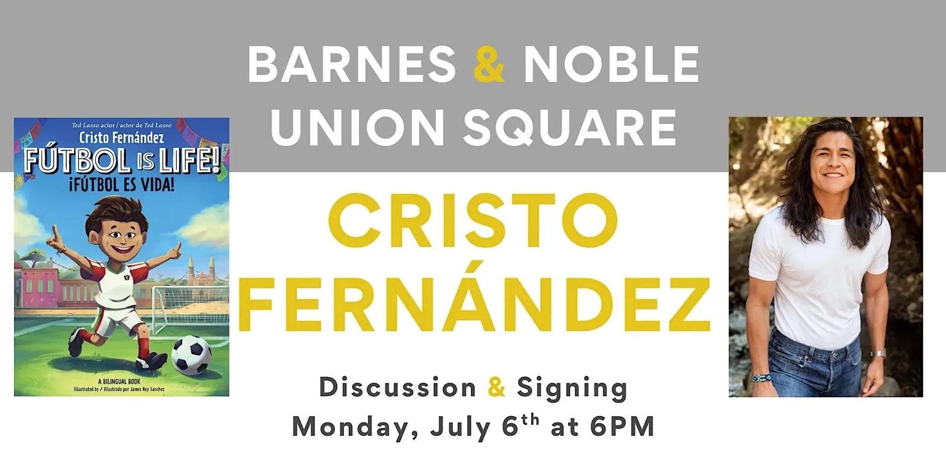 CRISTO FERNANDEZ AT BARNES &amp; NOBLE UNION SQUARE, NYC