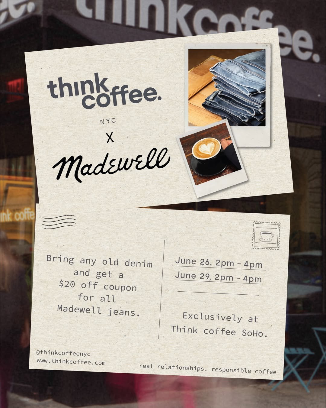 THINK COFFEE X MADEWELL, NYC