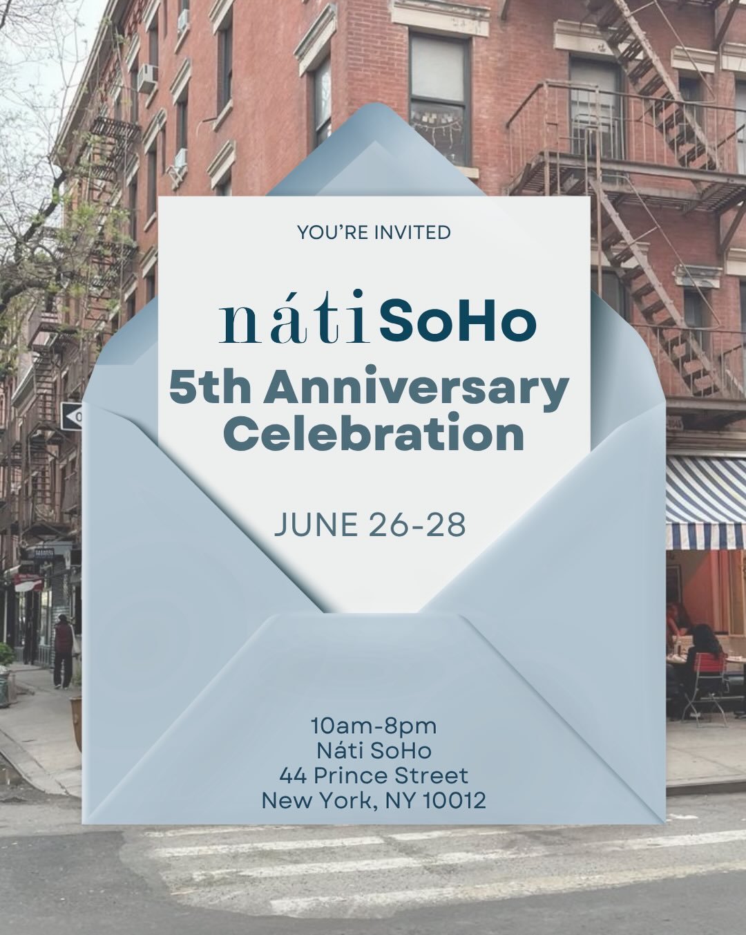 NÀTI SOHO 5TH ANNIVERSARY CELEBRATION, NYC