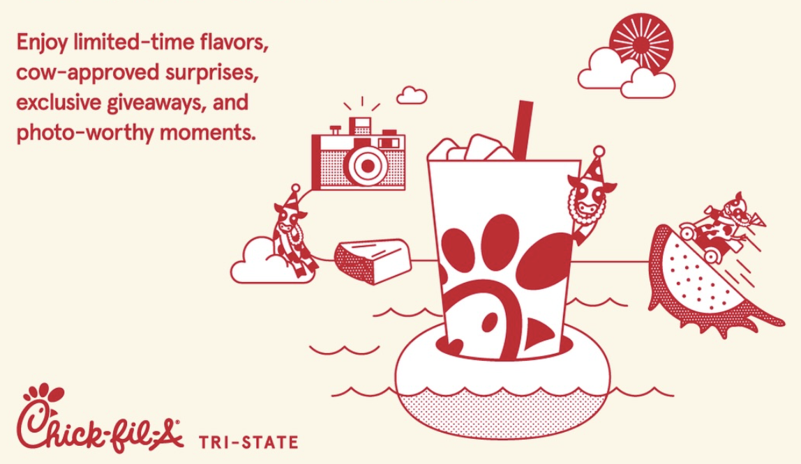 CHICK-FIL-A ESCAPE WITH THE HERD, NYC + NJ