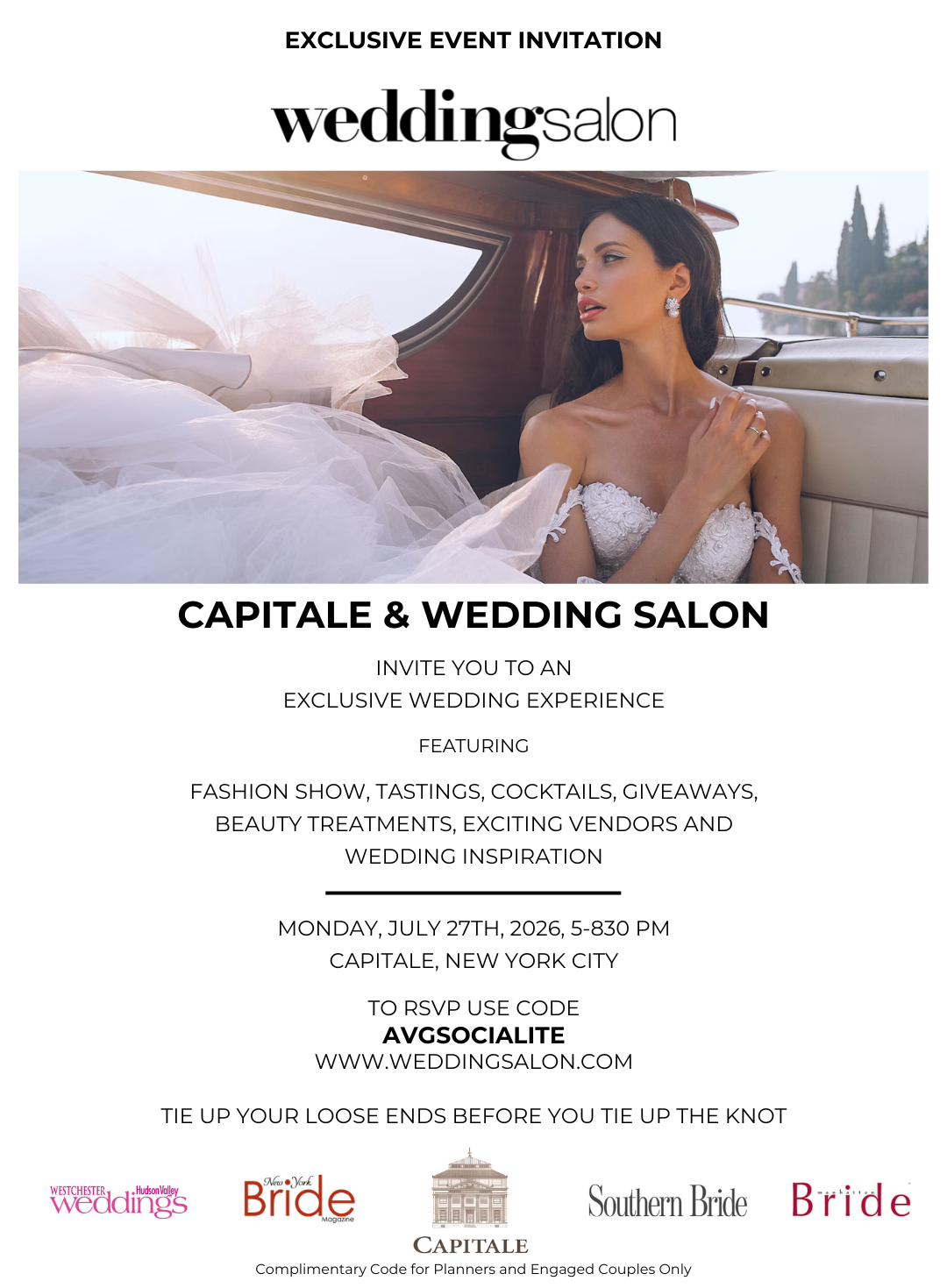 WEDDING SHOWCASE OF THE YEAR, NYC
